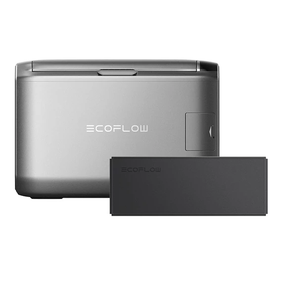 EcoFlow Glacier 55L hordozható hűtőszekrény + 298Wh akkumulátor készlet (GLACIER55-EB-BUNDLE)