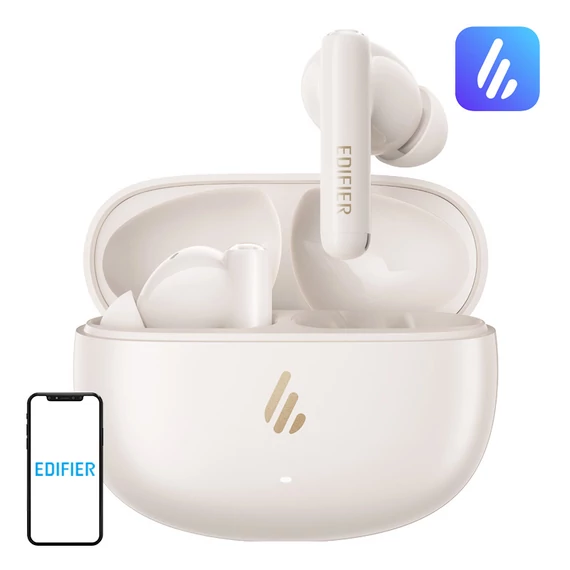 Edifier X5 Pro V25 TWS fejhallgató (bézs) 