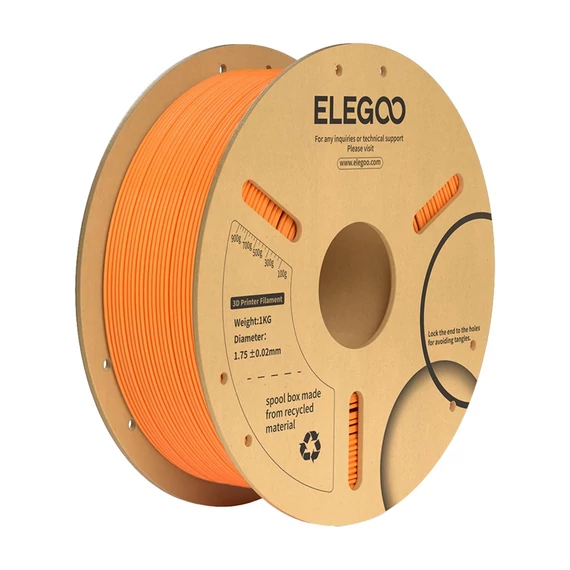 ELEGOO PLA+ filament (narancssárga)