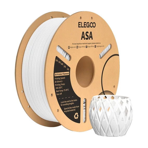ELEGOO ASA filament (fehér)