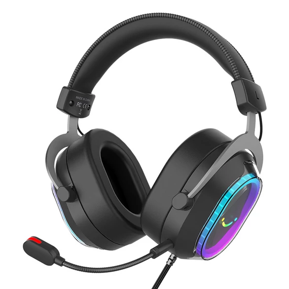 Fifine H13 gaming fejhallgató fekete