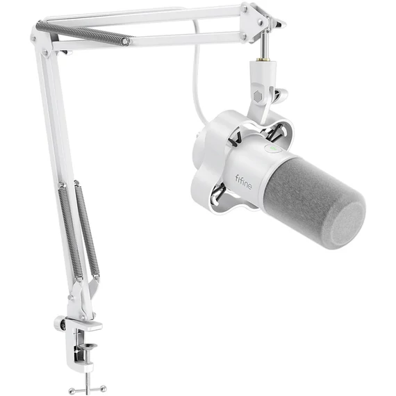 Fifine K688W dinamikus mikrofon fehér