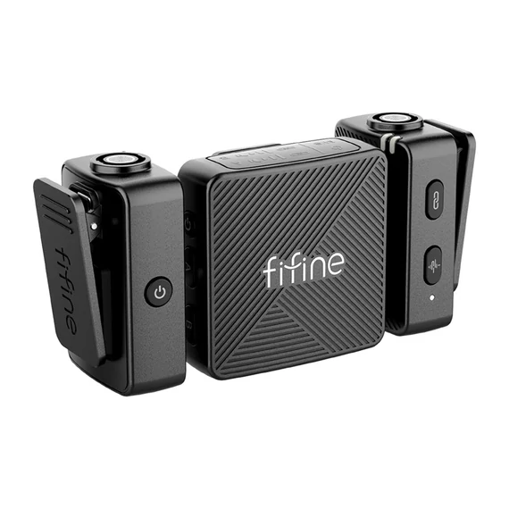 Fifine M9 csíptetős mikrofonkészlet fekete (M9F)