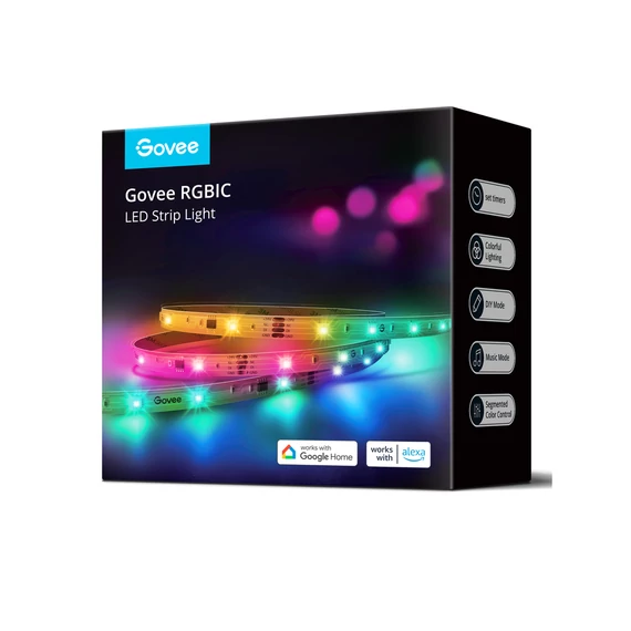 Govee RGBIC Basic LED szalag 10m (H618C3D1)