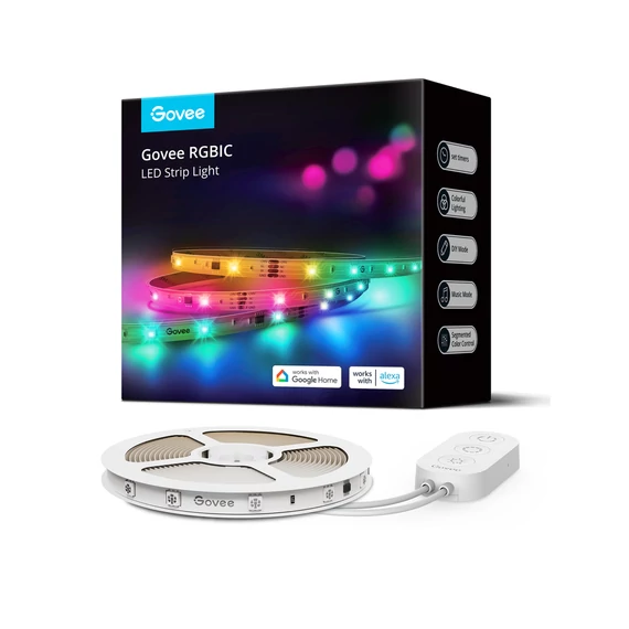 Govee RGBIC Basic LED szalag 10m (H618C3D1)