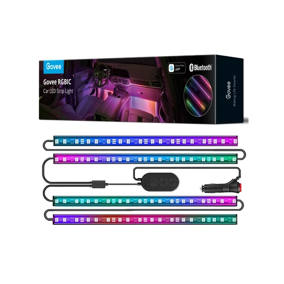 Govee RGBIC LED hangulatvilágítás autóba (H70900D2)