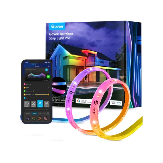 Govee Outdoor Strip Light Pro kültéri led szalag 10m (H70A13D1)