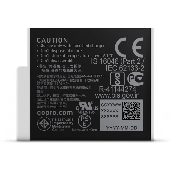 GoPro Enduro Rechargeable Li-Ion Batteries for HERO 9/10/11/12 Black (2-Pack)