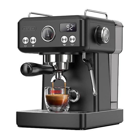 HiBREW H10A eszpresszó kávéfőző fekete