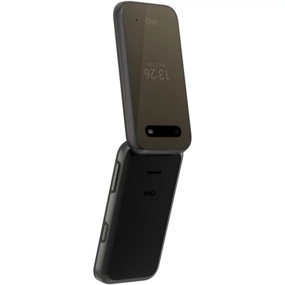 HMD 2660 FLIP 4G TA-1711 Dual-Sim kártyafüggetlen mobiltelefon fekete (1GF033CPH1L04)