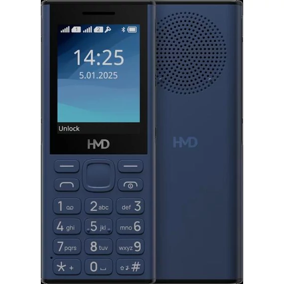 HMD 130 MUSIC TA-1717 Dual-Sim kártyafüggetlen mobiltelefon kék (SP01Z07Z2203Y)