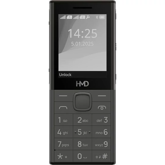 HMD 150 MUSIC TA-1703 Dual-Sim kártyafüggetlen mobiltelefon sötétszürke (SP01Z07Z2205Y)