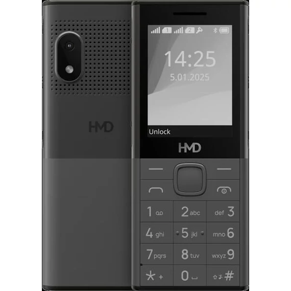HMD 150 MUSIC TA-1703 Dual-Sim kártyafüggetlen mobiltelefon sötétszürke (SP01Z07Z2205Y)