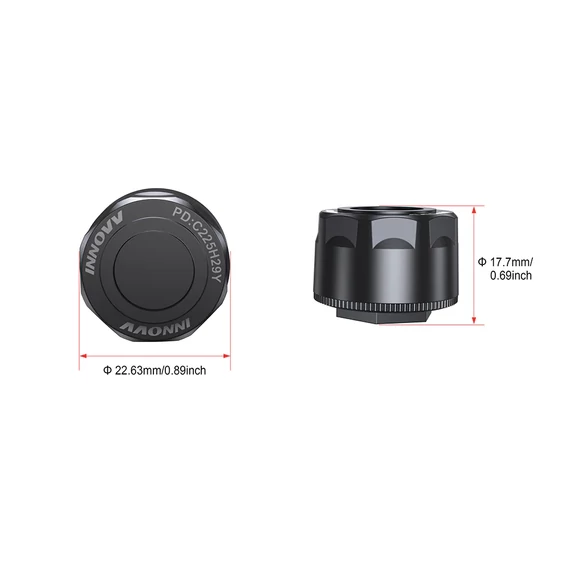 INNOVV N1 Pro/N2/N3 Tire Pressure Monitoring TPMS szenzor (2db)