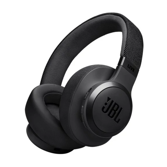 JBL Live 775NC Bluetooth fejhallgató fekete (JBL-LIVE775NC-BLK)