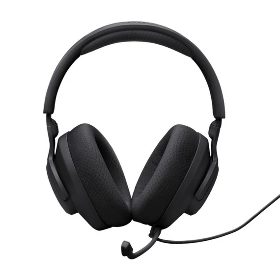 JBL Quantum 100M2 vezetékes mikrofonos gaming fejhallgató (JBL-QNTM100M2-BLK)