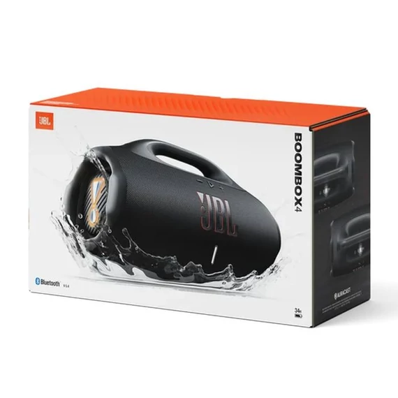 JBL Boombox 4 hordozható Bluetooth Party hangszóró fekete (JBLBOOMBOX4BLKEP)