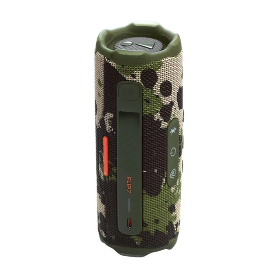 JBL Flip 7 hordozható Bluetooth hangszóró terepszínű (JBLFLIP7SQUAD)