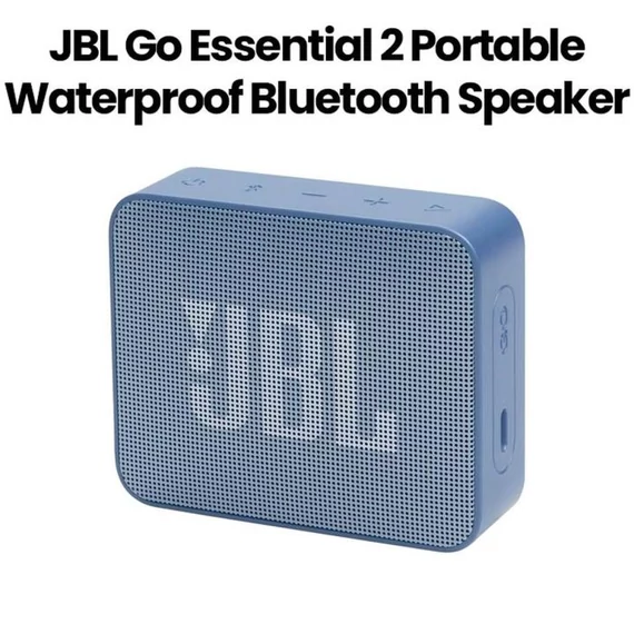 JBL Go Essential 2 hordozható Bluetooth hangszóró (JBLGOES2BLUEU)