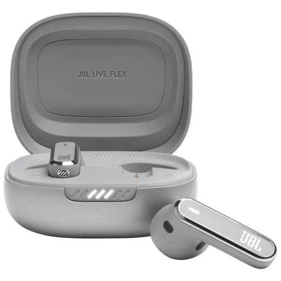 JBL Live Flex TWS Bluetooth fülhallgató ezüst (JBLLIVEFLEXSLV)