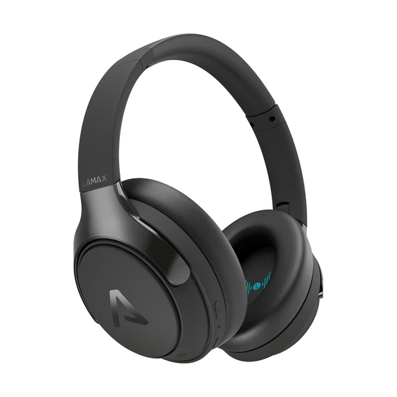 LAMAX MuseComfort1 ANC Bluetooth fejhallgató fekete (8596687000805)