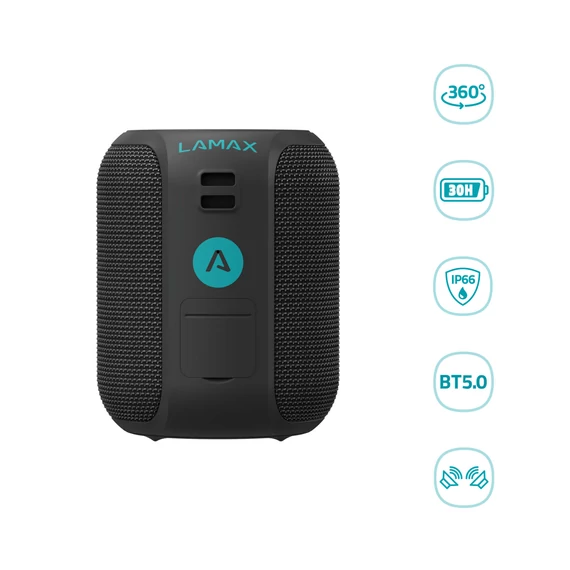 LAMAX Sounder2 Mini Bluetooth hangszóró fekete (LMXSO2MINI)