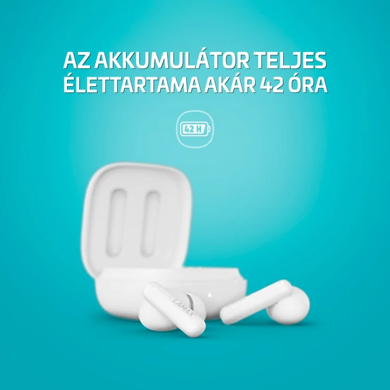 LAMAX Clips1 Plus White Bluetooth fülhallgató fehér (LXIHMCPS1PSWA)
