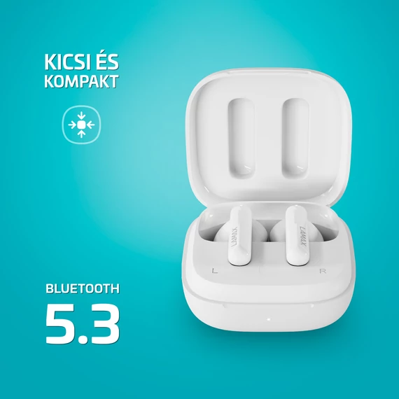 LAMAX Clips1 Plus White Bluetooth fülhallgató fehér (LXIHMCPS1PSWA)