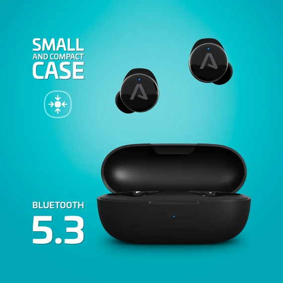 LAMAX Dots3 Bluetooth fülhallgató fekete (LXIHMDOTS3NBA)