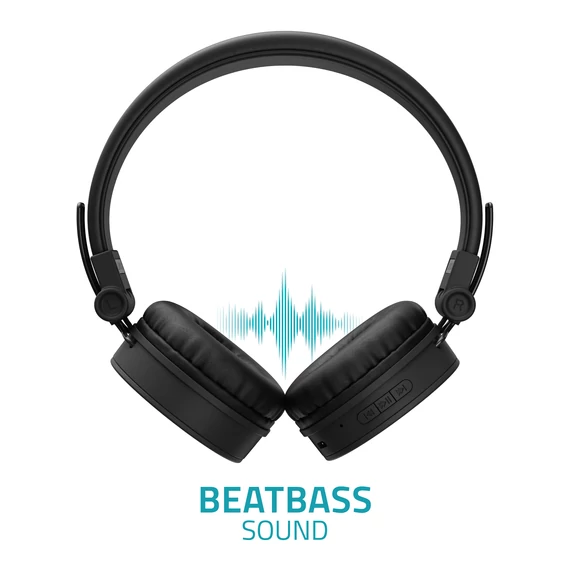 LAMAX Blaze2 összehajtható Bluetooth fejhallgató fekete (LXOHMBLZ2CNBA)