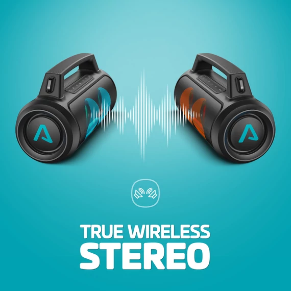 LAMAX PartyGo1 Bluetooth hangszóró fekete (LXPSMPGO1NNBA)