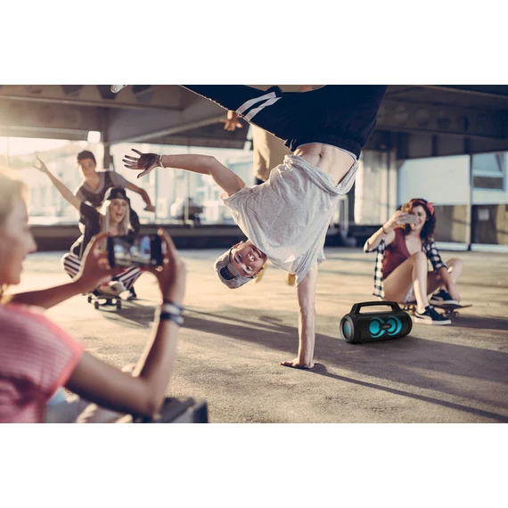 LAMAX PartyGo1 Play Bluetooth hangszóró fekete (LXPSMPGO1PLBA)