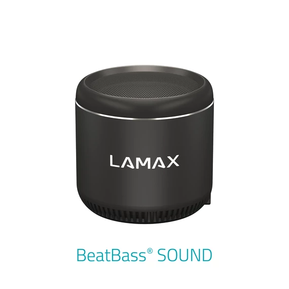 LAMAX Sphere2 Mini Bluetooth hangszóró fekete (LXWSMSPR2MCBA)