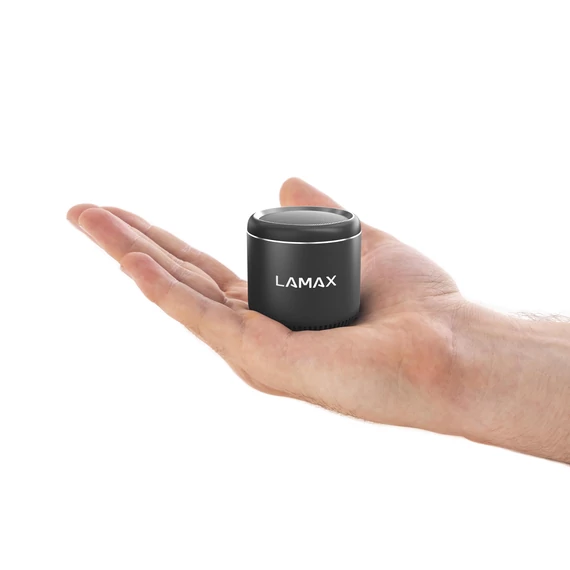 LAMAX Sphere2 Mini Bluetooth hangszóró fekete (LXWSMSPR2MCBA)