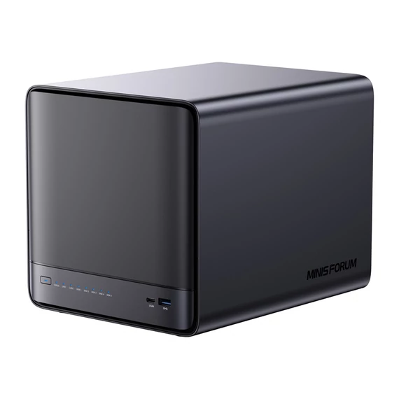 Minis Forum MINI-PC NAS N5 AMD Ryzen 7 H255, 16GB+128GB