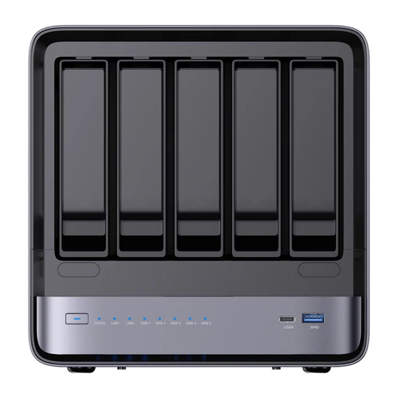 Minis Forum MINI-PC NAS N5 Pro AMD Ryzen AI 9 HX Pro 370, 32GB+128GB