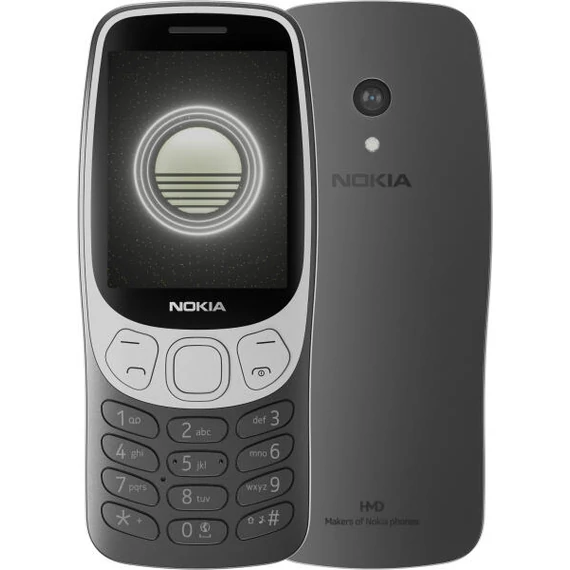 NOKIA 3210 4G TA-1618 Dual-Sim kártyafüggetlen mobiltelefon fekete (1GF025CPA2L04)