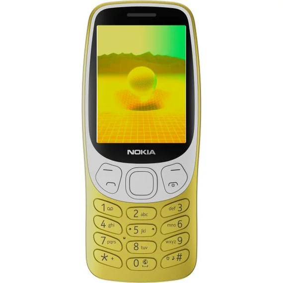 NOKIA 3210 4G TA-1618 Dual-Sim kártyafüggetlen mobiltelefon arany (1GF025CPD4L03)