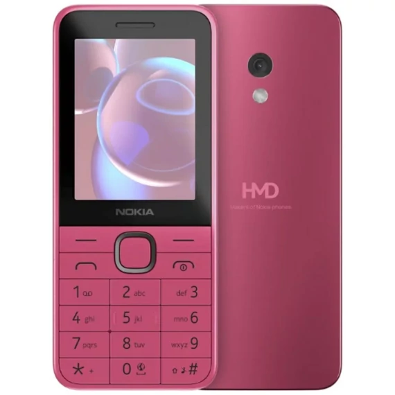 NOKIA 225 4G TA-1610 Dual-Sim kártyafüggetlen mobiltelefon rózsaszín (1GF025FPC2L11)