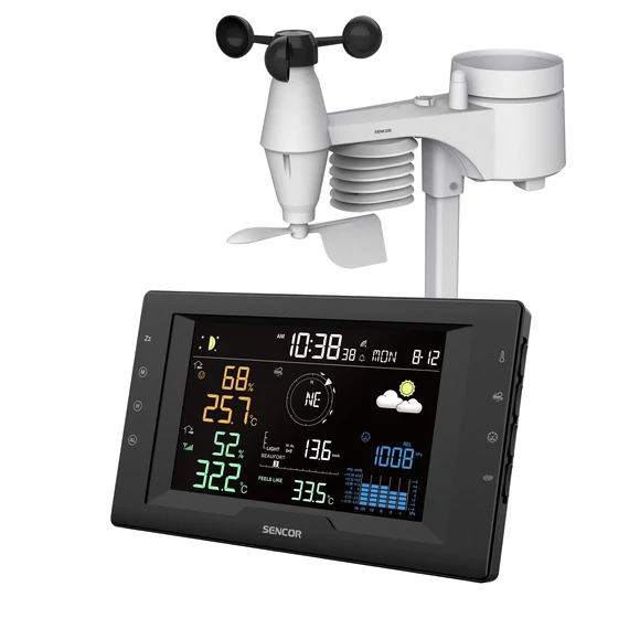 SENCOR SWS 9400 Meteorológiai állomás