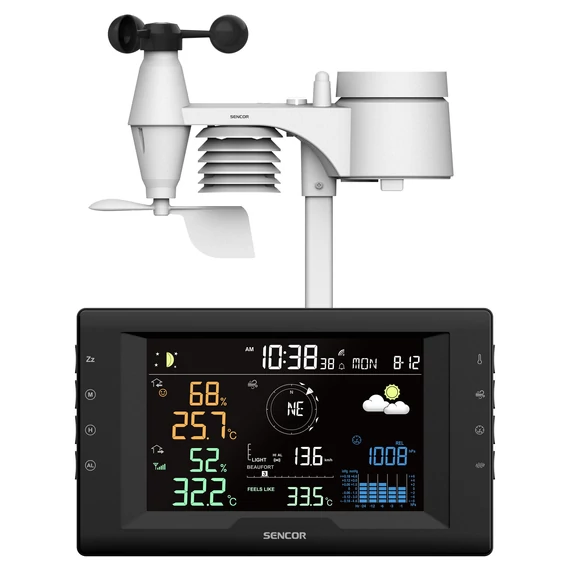 SENCOR SWS 9400 Meteorológiai állomás