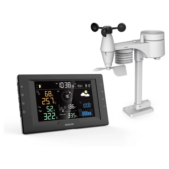 SENCOR SWS 9400 Meteorológiai állomás