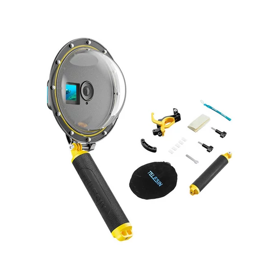 TELESIN Waterpoof Dome (DJI Osmo Action3 / Action4 / Action5)