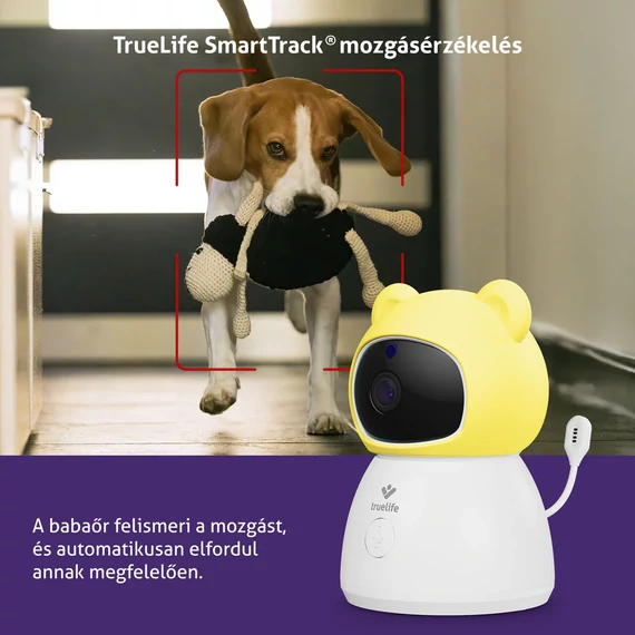 TrueLife NannyCam R6 Dual Smart kamerás bébiőr (TLVMMNCR6DSWA)