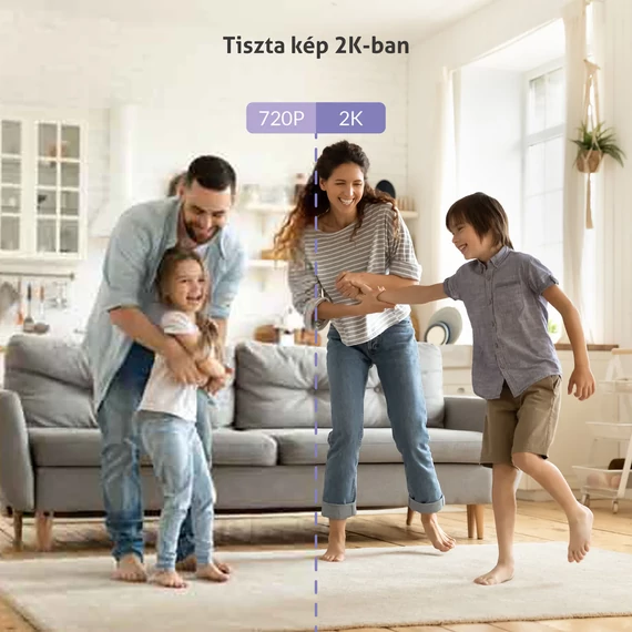 TrueLife NannyCam R6 Dual Smart kamerás bébiőr (TLVMMNCR6DSWA)