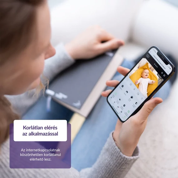 TrueLife NannyCam S3 Smart kamerás bébiőr (TLVMMNCS3SNWA)