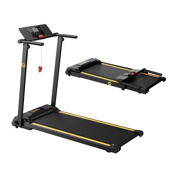 UREVO Foldi Mini elektromos futópad fekete-narancs (URTM006)