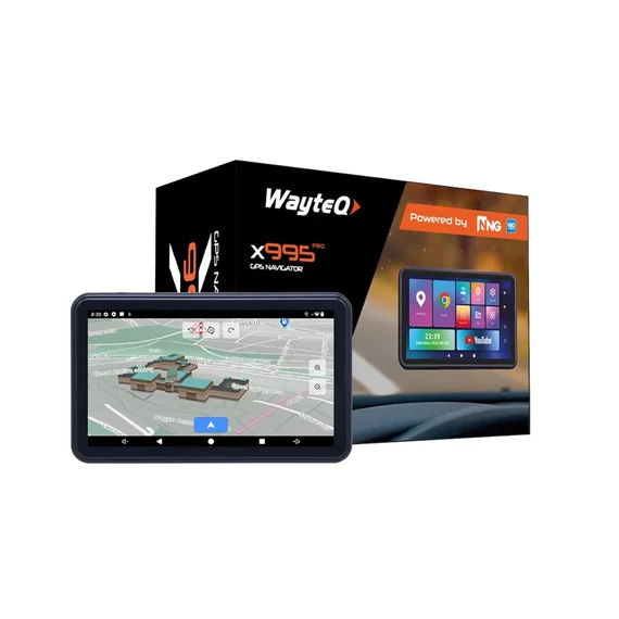 WayteQ X995 Pro Android GPS Navigáció – iGO EU Ready Car & Truck (X995PROIGO)
