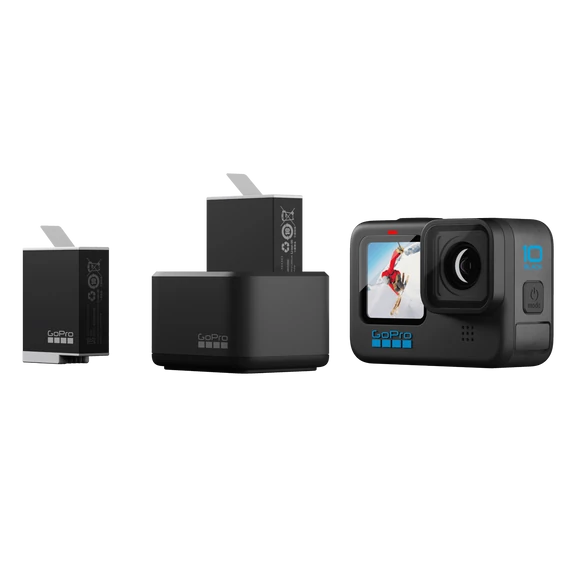 GoPro Dual Battery Charger + Enduro Batteries (Hero9 / Hero10 / Hero11 / Hero12)