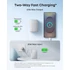 Anker Nano PowerBank 10000mAh, 45W, USB-C kábellel fehér (A1638H21)